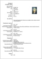 wzór cv